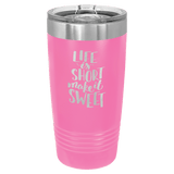 Pink Polar Camel 20 oz. Ringneck Tumbler with Slider Lid