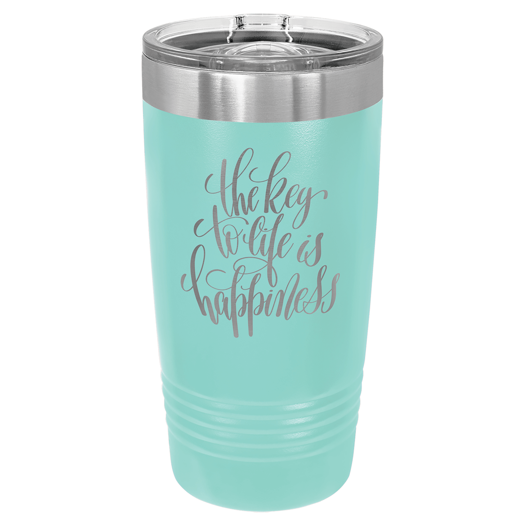 Teal Polar Camel 20 oz. Ringneck Tumbler with Slider Lid