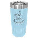 Light Blue Polar Camel 20 oz. Ringneck Tumbler with Slider Lid