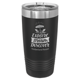 Black Polar Camel 20 oz. Ringneck Tumbler with Slider Lid