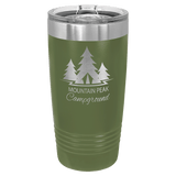 Olive Green Polar Camel 20 oz. Ringneck Tumbler with Slider Lid