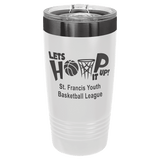 White/Ghost Black Polar Camel 20 oz. Ringneck Tumbler