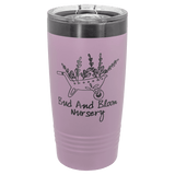 Moody Lilac/Ghost Black ION-Plated Black Polar Camel 20 oz. Ringneck Tumbler with Slider Lid