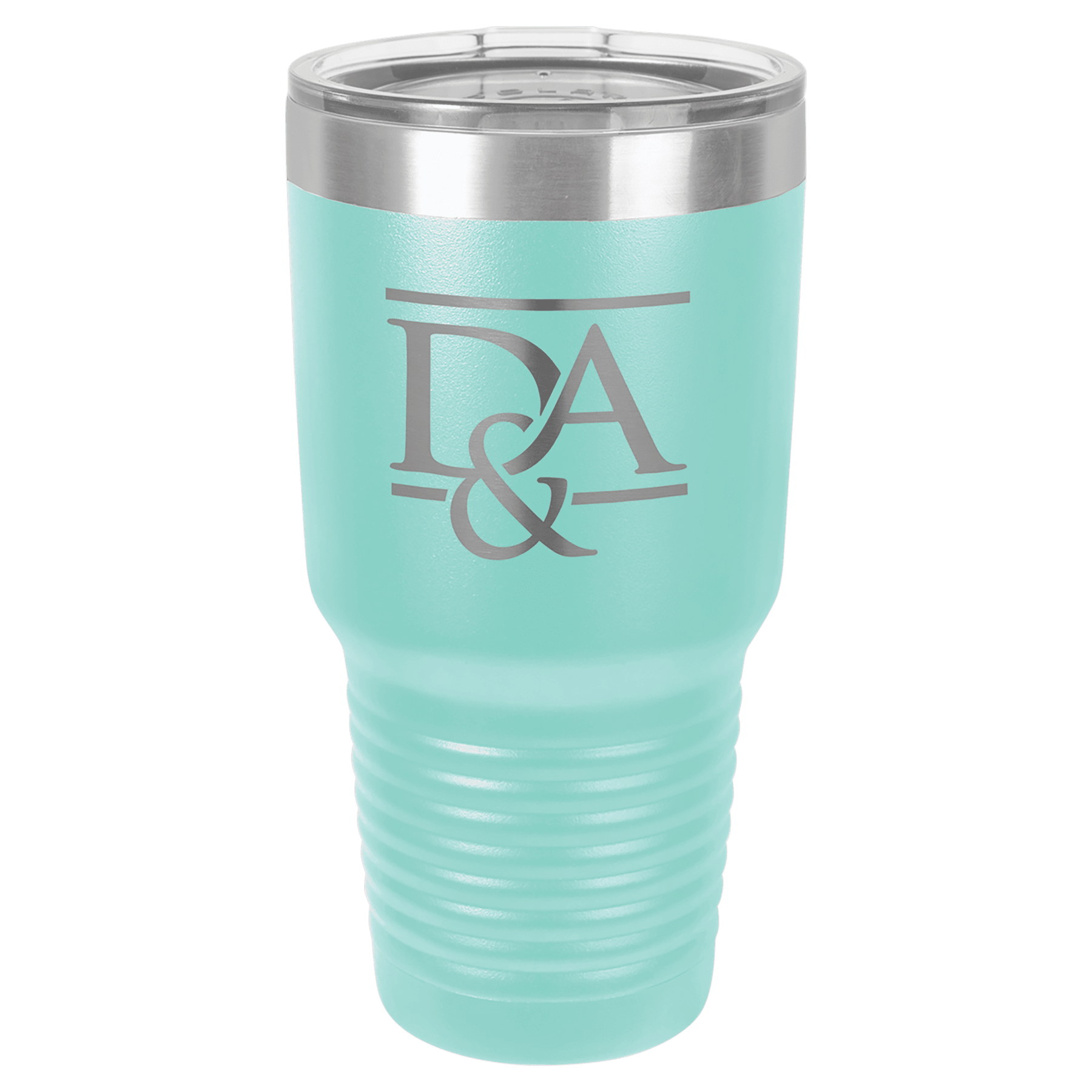 Teal Polar Camel 30 oz. Ringneck Tumbler with Logo Lid