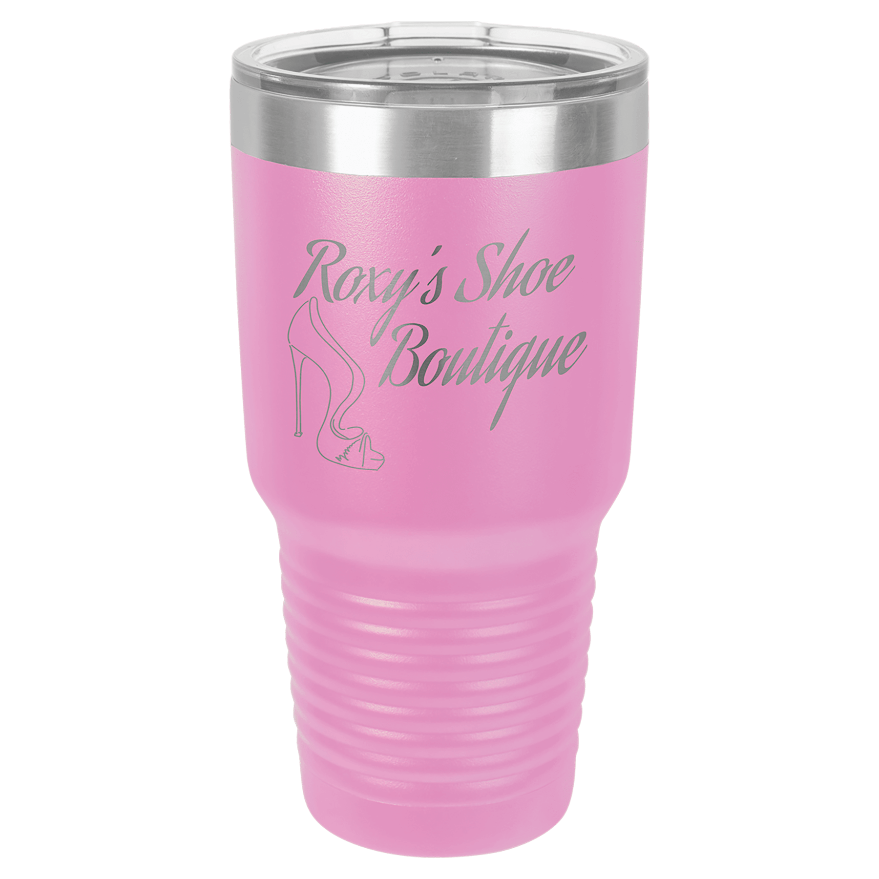 Light Purple Polar Camel 30 oz. Ringneck Tumbler with Logo Lid