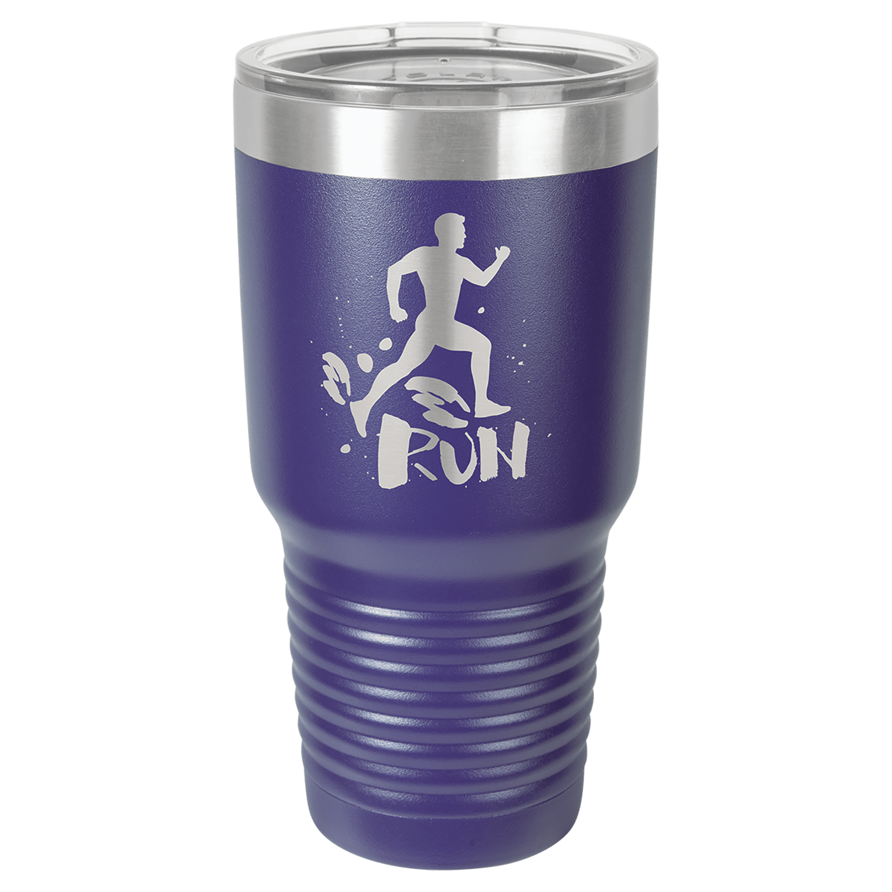 Purple Polar Camel 30 oz. Ringneck Tumbler with Logo Lid