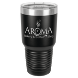 Black Polar Camel 30 oz. Ringneck Tumbler with Logo Lid