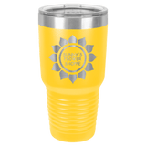 Yellow Polar Camel 30 oz. Ringneck Tumbler with Logo Lid