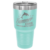 Teal Polar Camel 30 oz. Ringneck Tumbler with Slider Lid