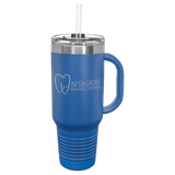 Royal Blue Polar Camel 40 oz. Travel Mug with Snap Lid & Straw