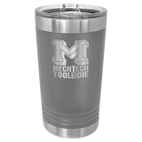 Dark Gray Polar Camel 16 oz. Pint with Slider Lid