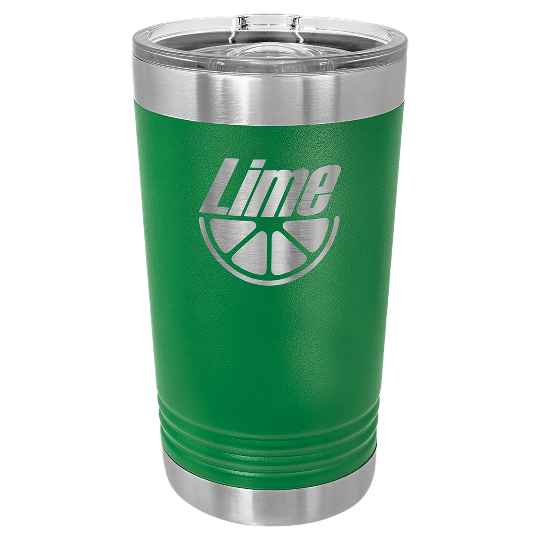 Green Polar Camel 16 oz. Pint with Slider Lid