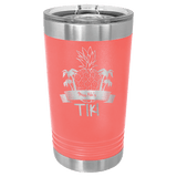 Coral Polar Camel 16 oz. Pint with Slider Lid