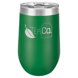 Green Polar Camel 16 oz. Vacuum Insulated Stemless Tumbler with Lid