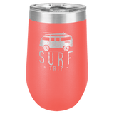 Coral Polar Camel 16 oz. Vacuum Insulated Stemless Tumbler with Lid