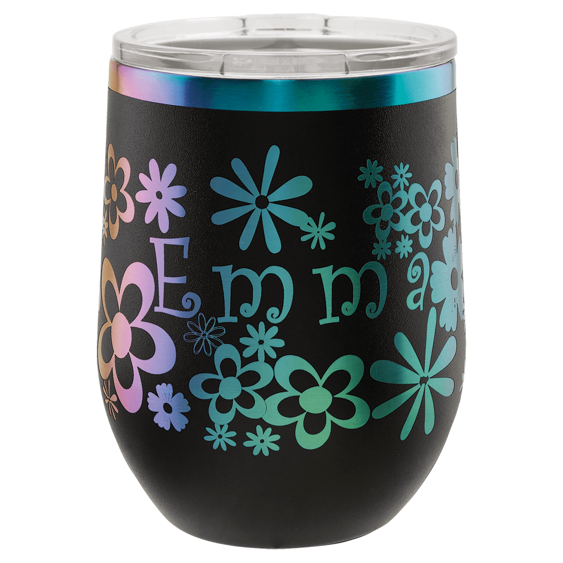 Black Polar Camel 12 oz./Prism Stemless Wine Tumbler