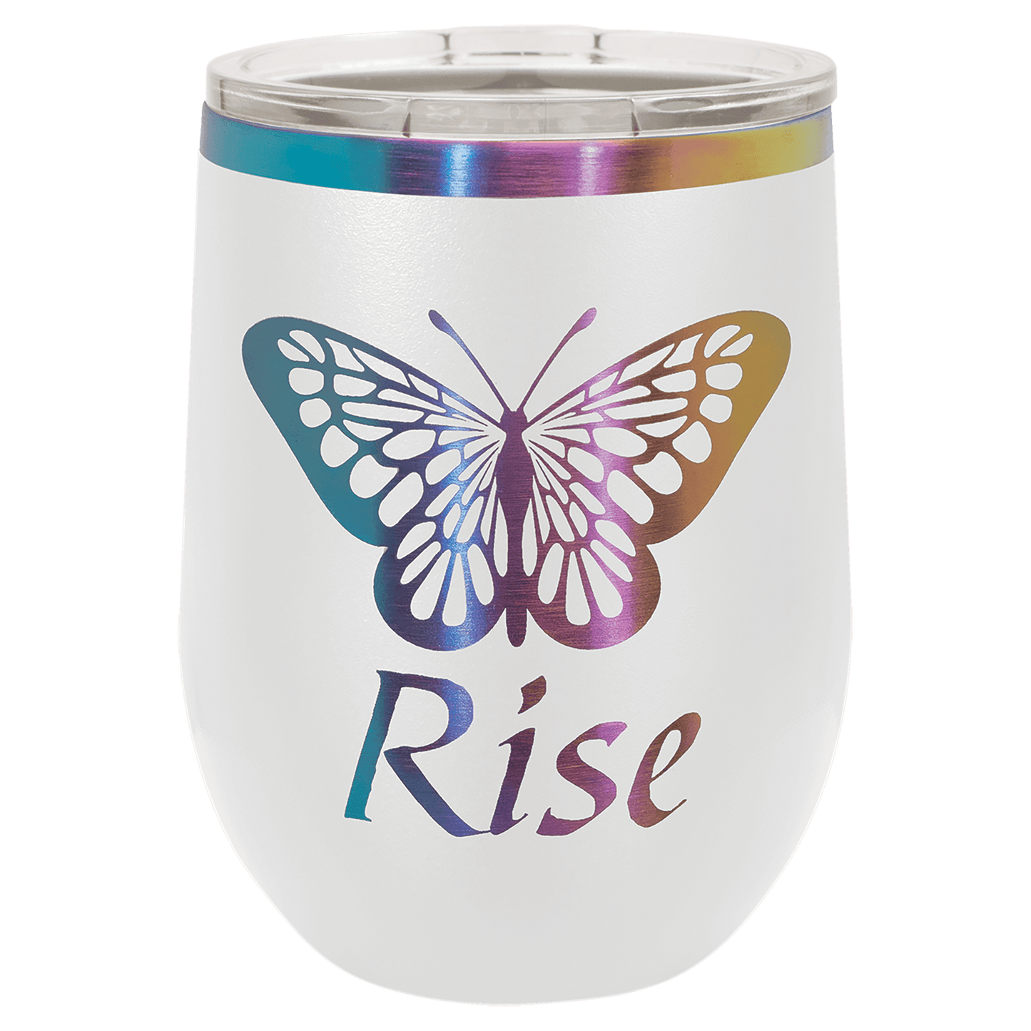 White Polar Camel 12 oz./Prism Stemless Wine Tumbler