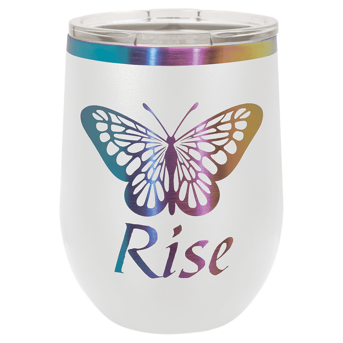 White Polar Camel 12 oz./Prism Stemless Wine Tumbler