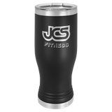 Black 20 oz. Pilsner with Clear Polar Camel Lid