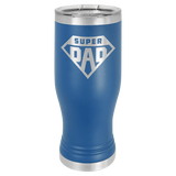 Royal Blue 20 oz. Pilsner with Clear Polar Camel Lid
