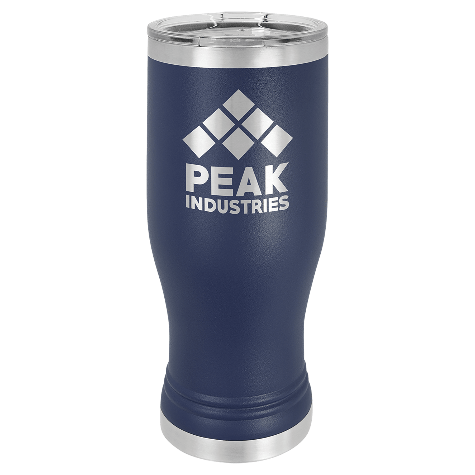 Navy Blue Polar Camel 20 oz. Pilsner with Clear Lid