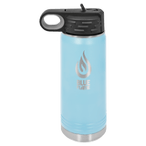Light Blue Polar Camel 20 oz. Water Bottle