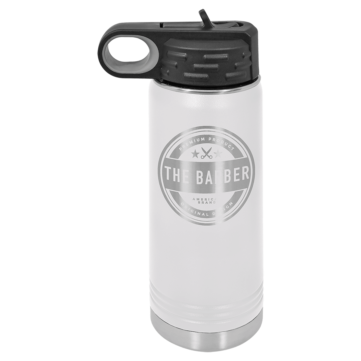 White Polar Camel 20 oz. Water Bottle