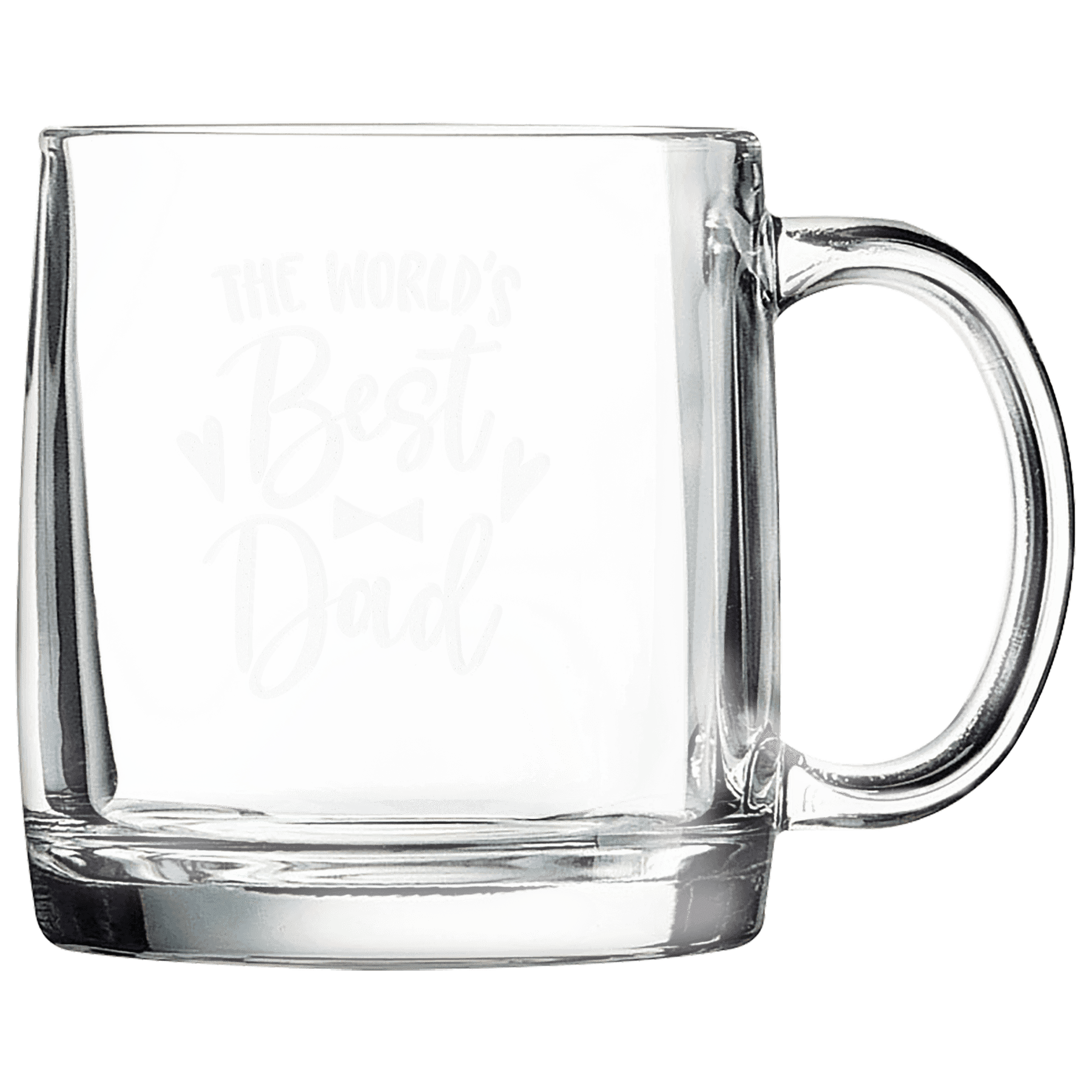 Polar Camel 12 1/4 oz. Clear Coffee Mug