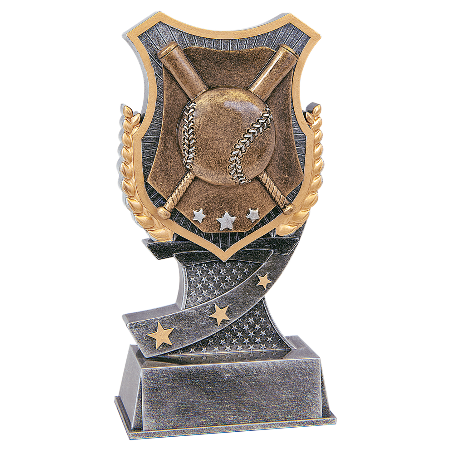 6" Baseball / Softball Shield Award