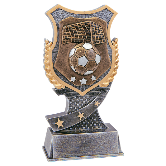 6" Soccer Shield Award