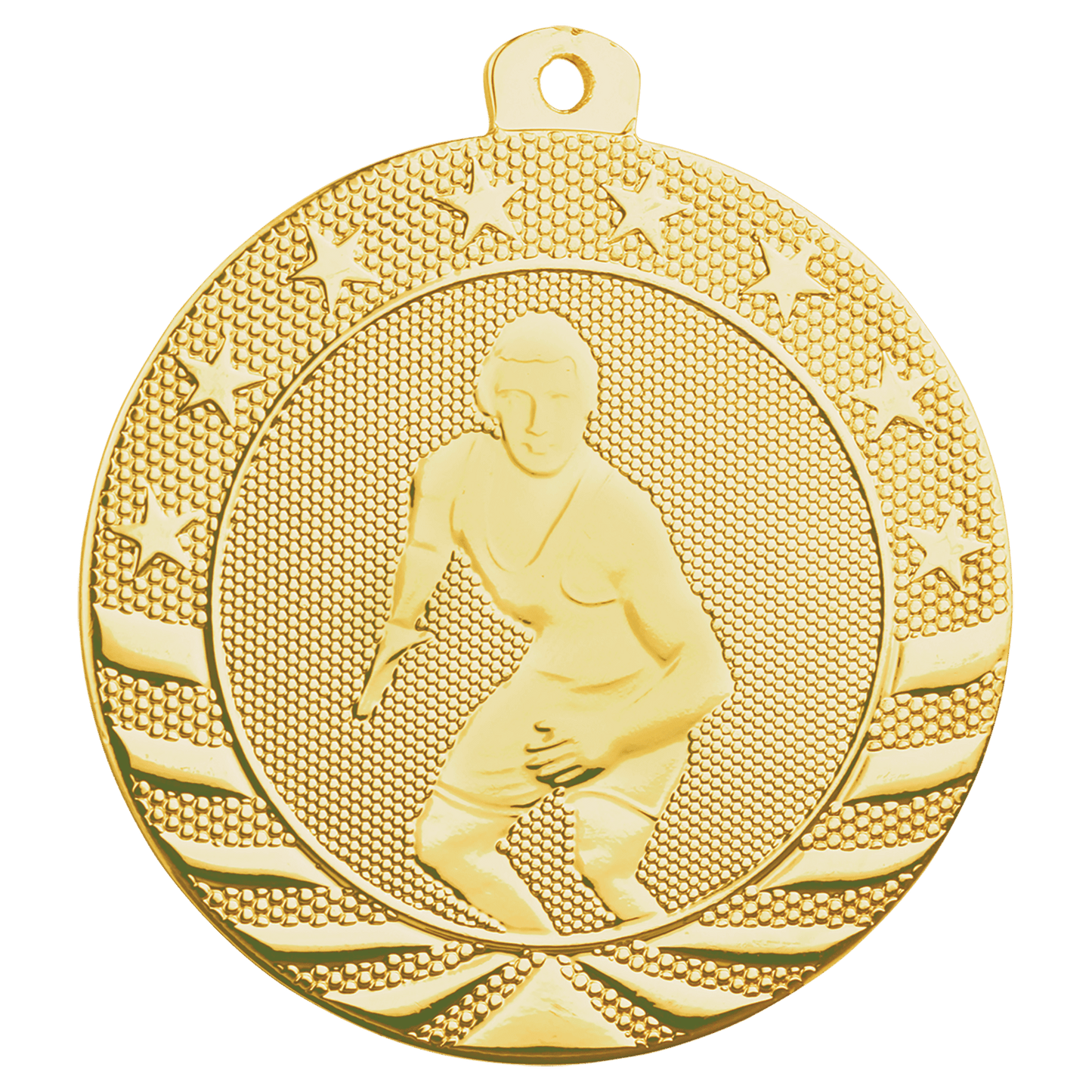 Bright Gold 2" Wrestling Starbrite Medal