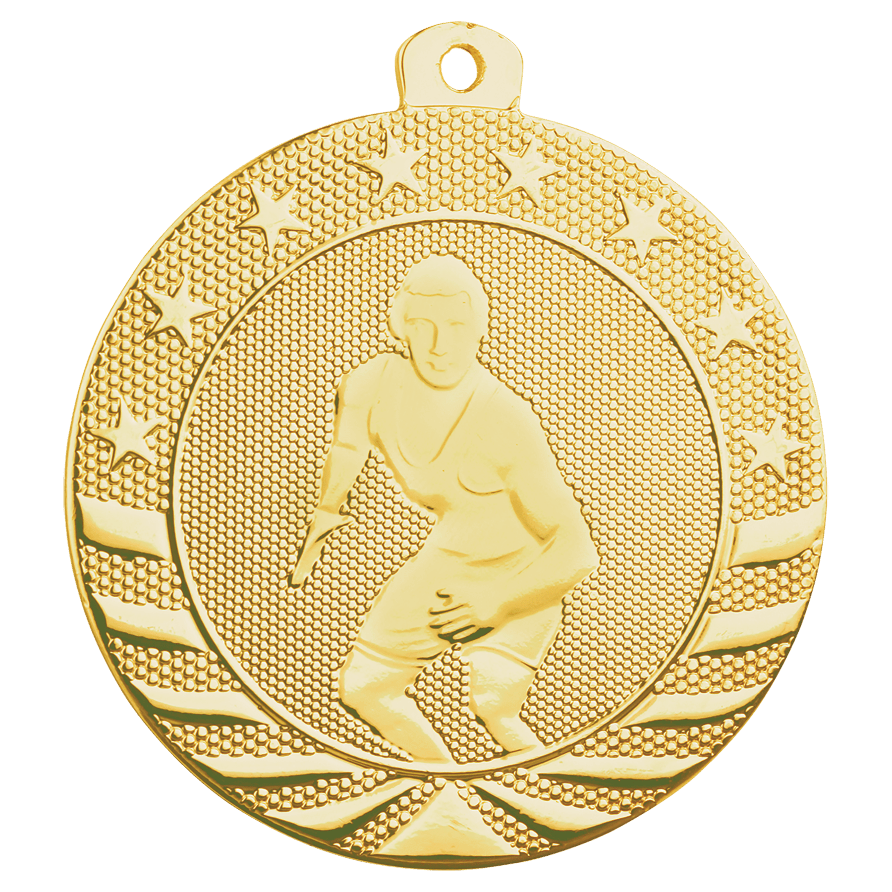 Bright Gold 2" Wrestling Starbrite Medal