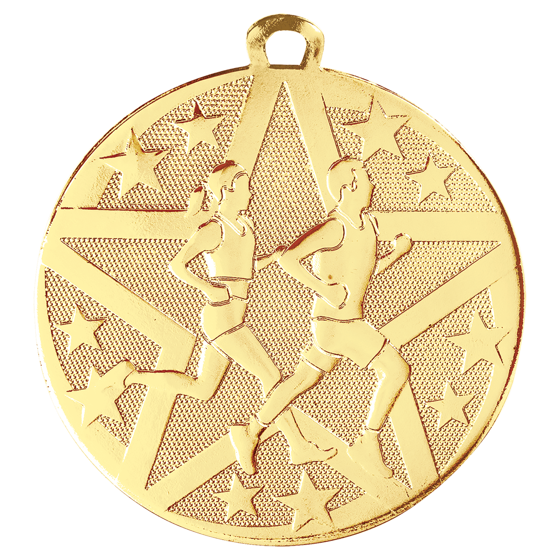 Gold 2" Superstar Cross Country Medal