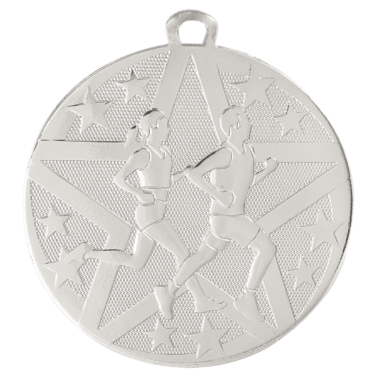 Silver 2" Superstar Cross Country Medal