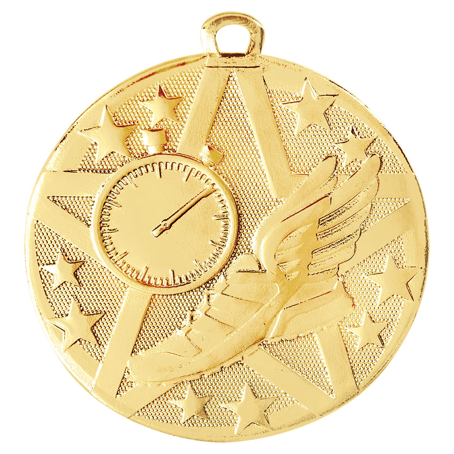 Gold 2" Superstar Track Medal