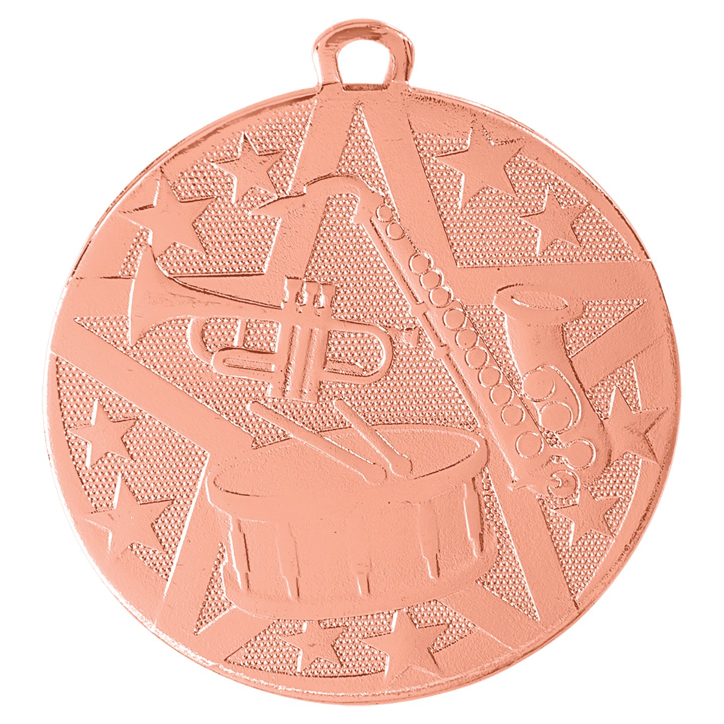 Bronze 2" Superstar Band Medal