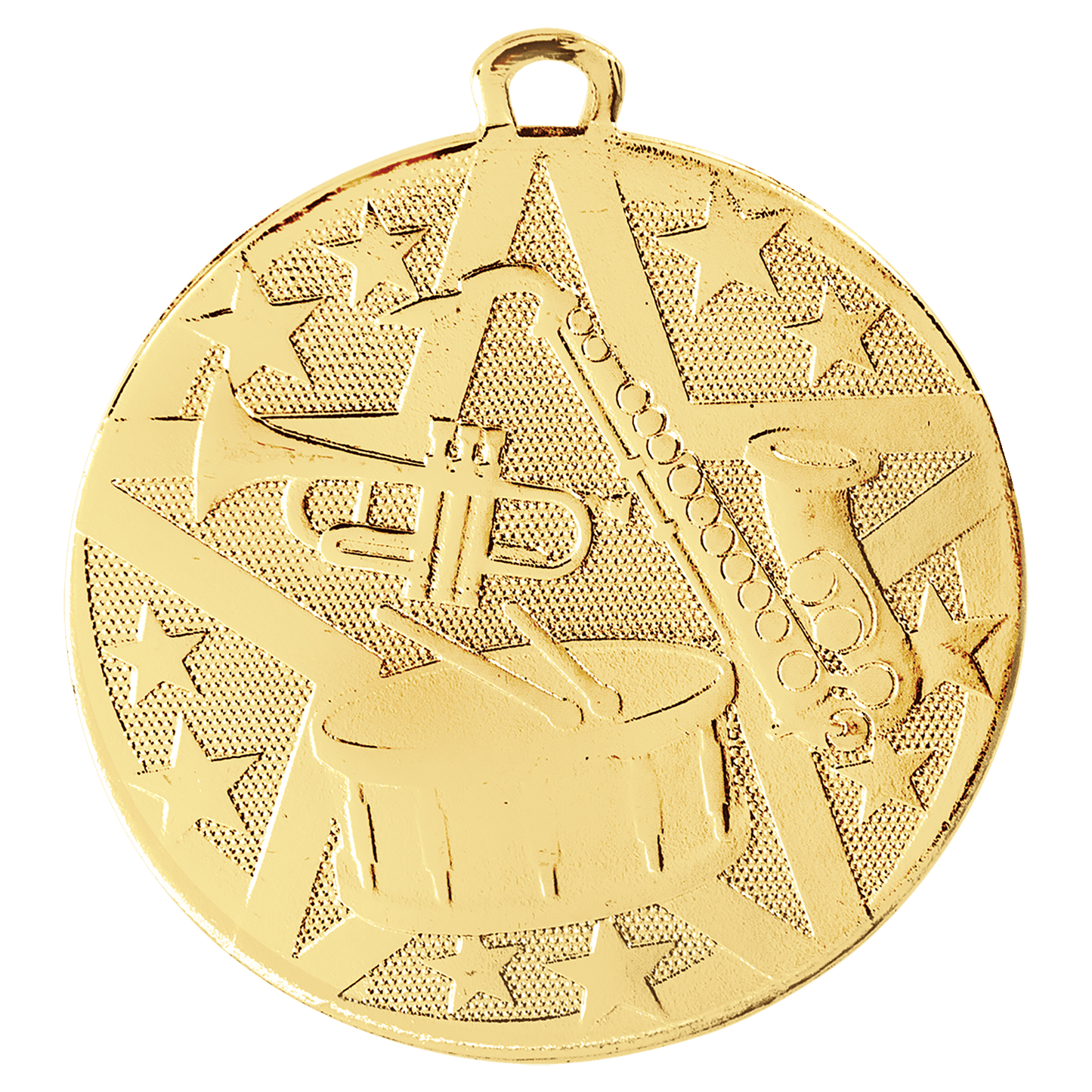 Gold 2" Superstar Band Medal