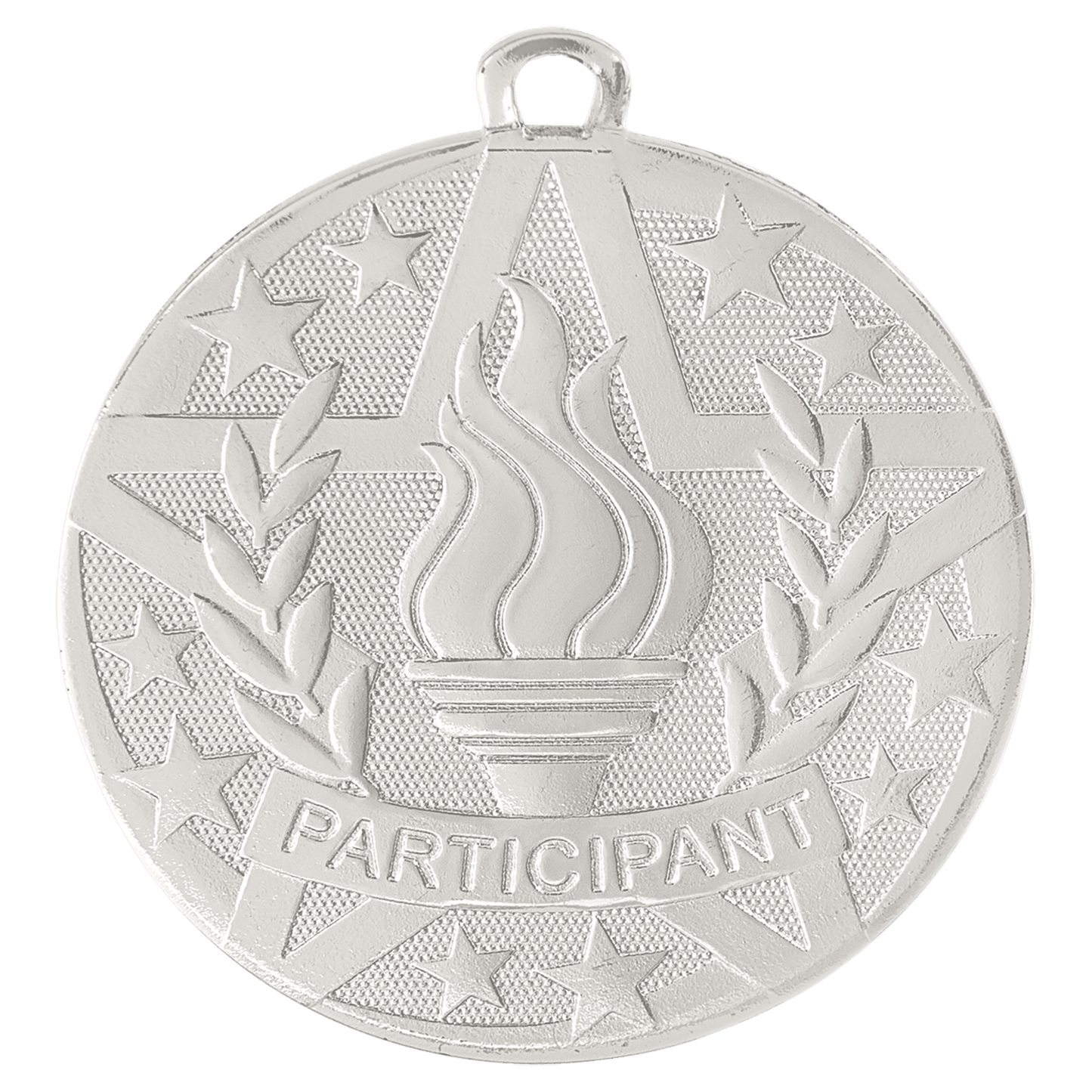 Silver 2" Superstar Participant Medal