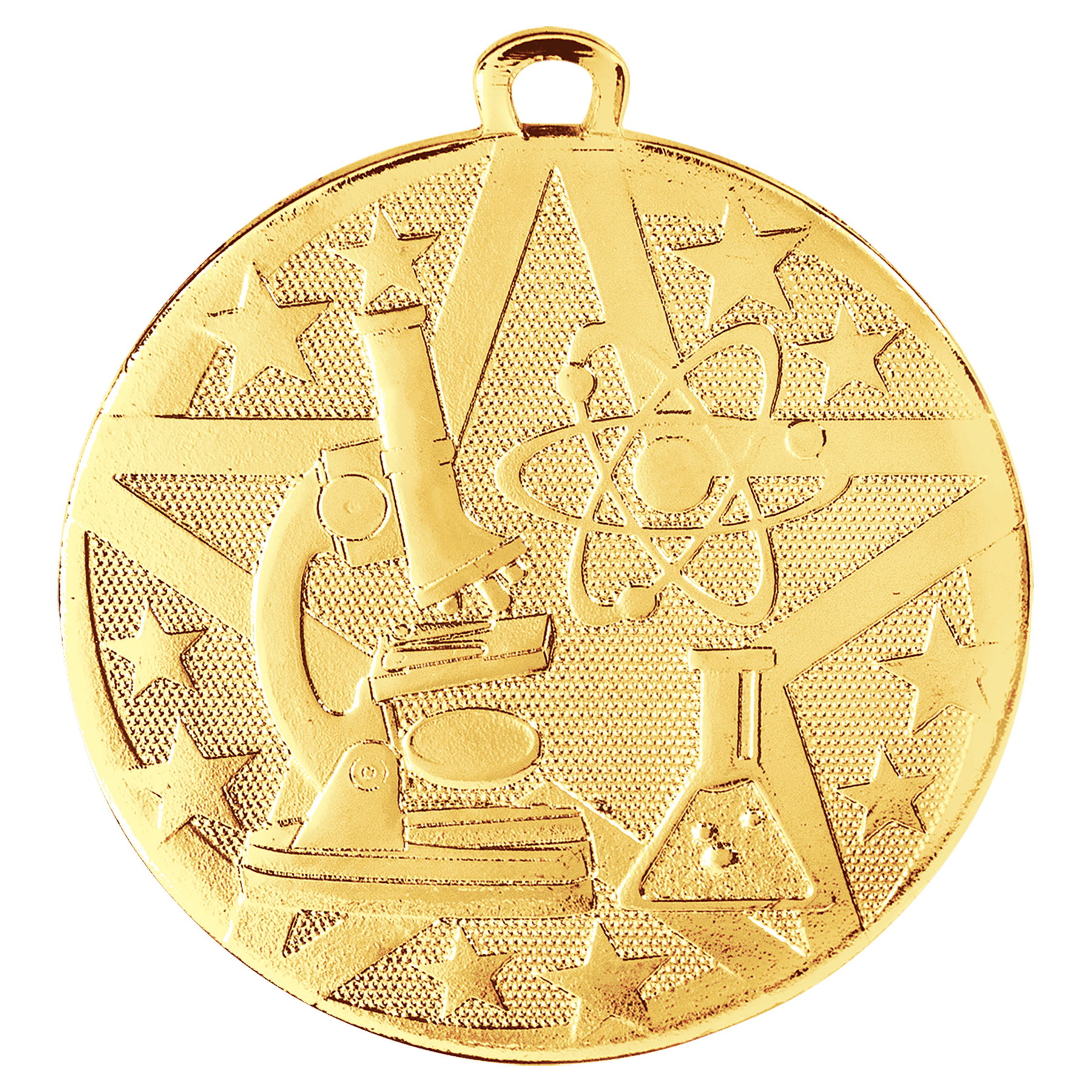 Gold 2" Superstar Science Medal