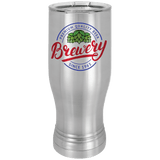 Stainless Steel Sublimatable 20 oz. Polar Camel Pilsner with Clear Lid