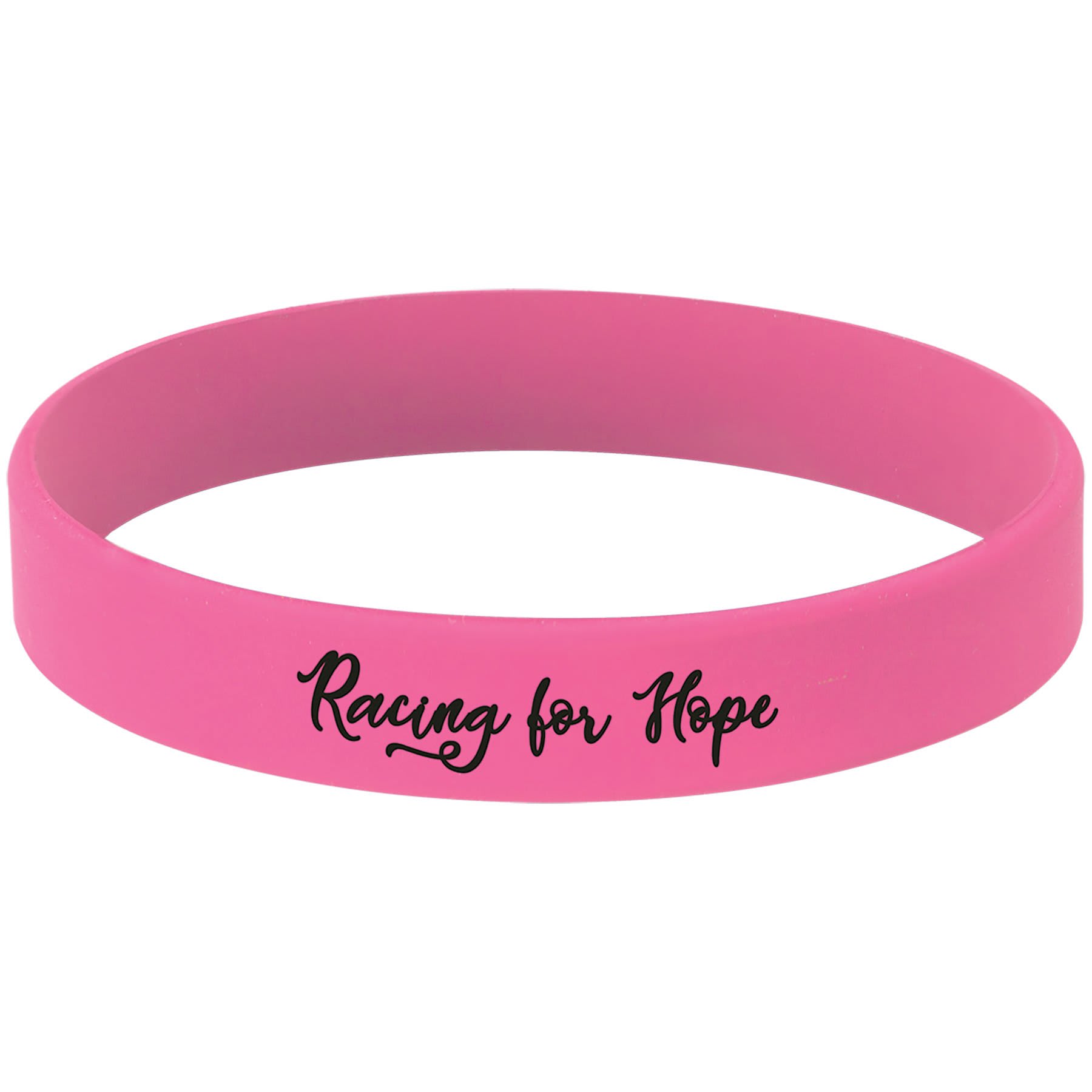 Pink/Black 4 1/8" Laserable Bracelet