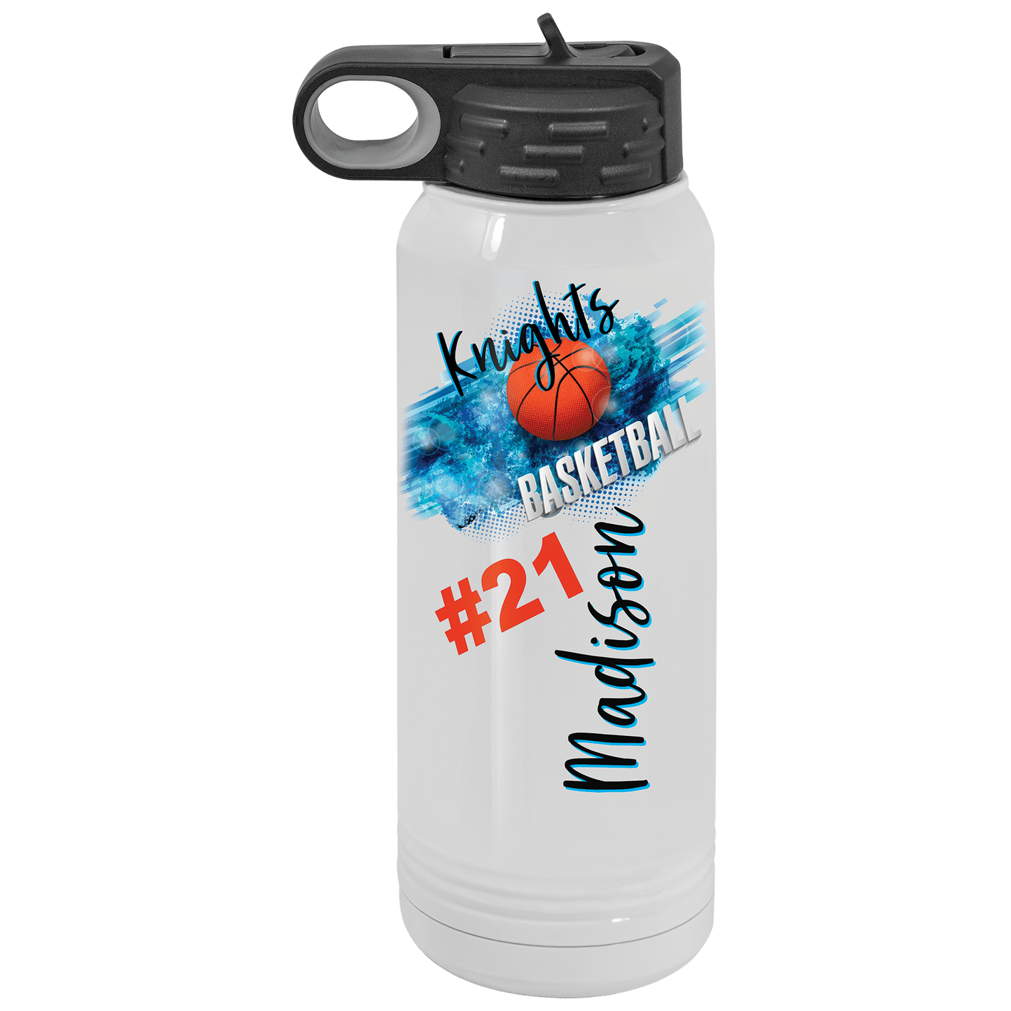 30 oz. White Sublimatable Polar Camel Water Bottle
