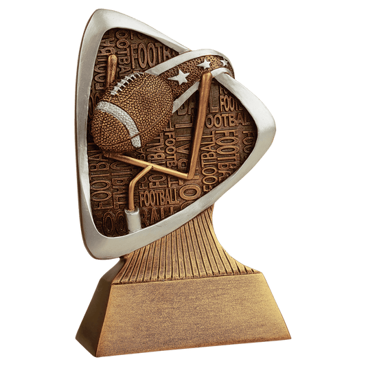 5 1/2" Football Triad Resin